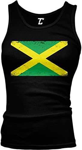 Jamaica Flag - Country Heritage Pride Juniors Tank Top image 4