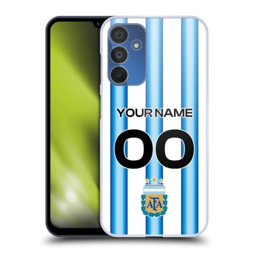 Coque rigide Samsung Galaxy A15 Argentine personnalisée maillot domicile football 2026 blason