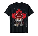 Kanadier Nordamerika Kanadaliebhaber Ahornblatt Geschenk T-Shirt