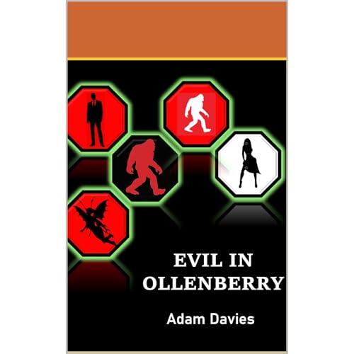 Evil in Ollenberry Audiolibro Por Adam Davies arte de portada