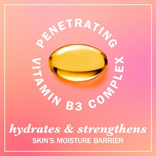 Image of Olay Body Lotion for Women, Effortless Glow, Restore Natural Glow, 24hr Moisturizing & Deep Hydration, Absorbs Instantly, Penetrating Vitamin B3 Complex, For All Skin Types, Rose Water Scent, 18 fl oz