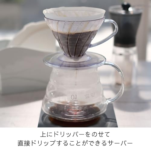 HARIO(ハリオ) V60 グラスサーバー600 クリア