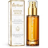 BIYSBER Retinol Collagen Serum for Face: Anti Aging & Anti Wrinkle Repair Serum with Boost Hydration Formula - Day/Night Facial Firming Neck Plump Skin Care for Women/Men(1.70 Fl Oz)