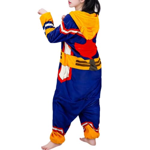 Nanrui Trade. Halloween Costume Adult Anime Onesie Pajamas Jumpsuit Cosplay for Women Men Nightwear Sleepwear Homewear (L/XL Onesies)
