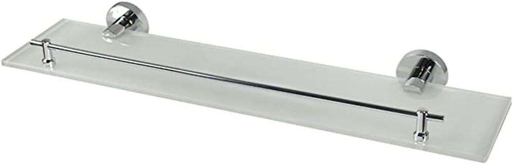 Set Bagno 6 Pezzi Vetrineinrete - Acciaio Cromato E Vetro Satinato | Portasapone, Portarotolo, Asciugamano - Foto 7