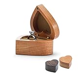  Wislist Ringschatulle aus Holz Beech Wood
