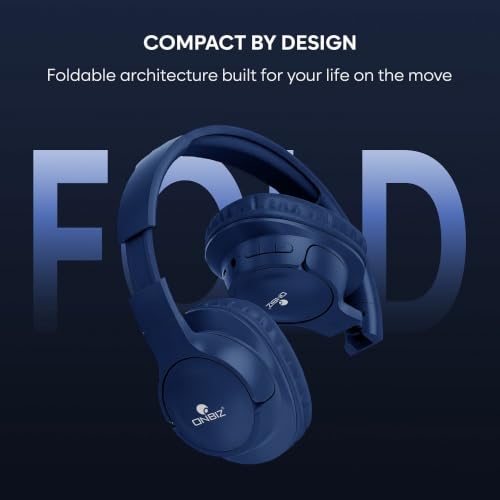 ONBIZ Premium Wired and Wireless Headphone Blue - Image 6