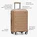 Traveler's Choice Pagosa Hardshell Expandable Luggage with Spinner Wheels, Latte Beige, 30-Inch Large