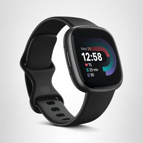 Fitbit Versa 4 Fitness Smartwatch – Black/Graphite — view 8