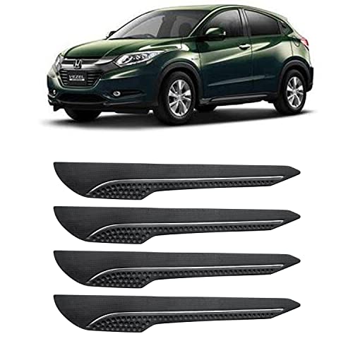 Image of AOSIS-Car Bumper Protector /Bumper Guard for Honda Vezel with Single Chrome Stripe (4-Pcs)