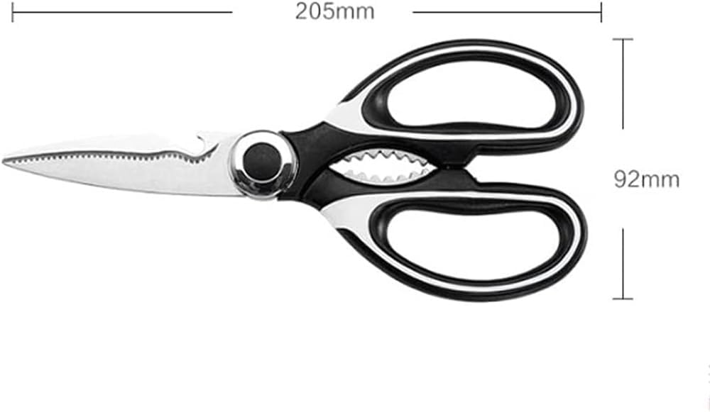 Kitchen Scissors, A Multi-functional Tool With A Stainless Steel Protective Sheath, Suitable For Chicken, Meat, Herbs, And Vegetables