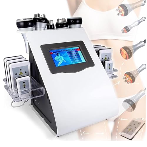 LIBRACTA RF Máquina De Cavitación, Ultrasonido Dispositivo De Radiofrecuencia De Cavitación, 40Khz Multipolar Instrumento De Blasting Fat Máquina De Belleza