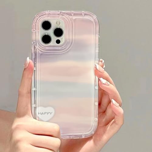Coque iPhone 15 Pro antichoc LVTFCO étui souple transparent anti jaunissement