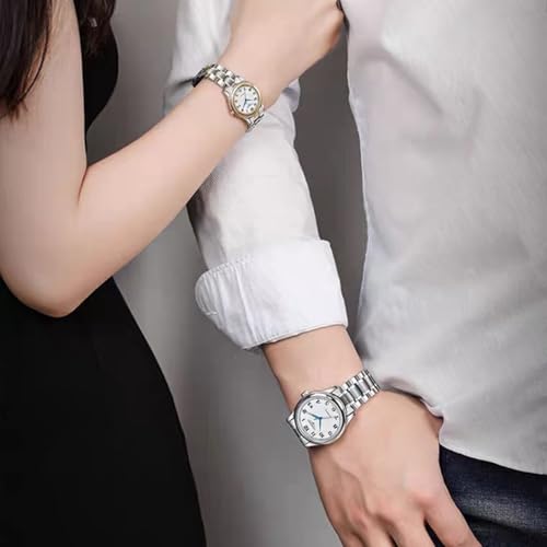 Image of Quick Release Stainless Steel Watch Band Bracelet 12mm to 24mm Straight & Curved End Universal Stainless Steel Metal Watch Strap Smartwatch Replacement Band Men Women