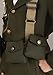 Deluxe Men's WW2 Soldier Costume Adult Dark Green Combat Uniform Halloween Outfit X-Small