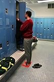 Locker Room Mat Stay Clean (Red)