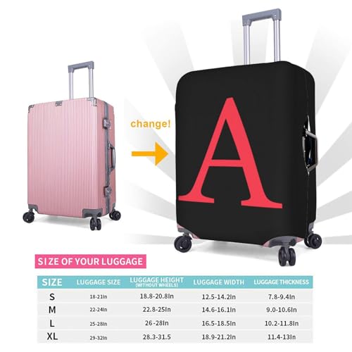 Elastic Stretch Suitcase Cover - Anti-Scratch Luggage Protector - Washable - Fits 25-28 Inch Luggage4