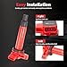 GBTAD Ignition Coil Pack & Spark Plug Compatible with Toyota Tundra Sequoia Land Cruiser 4Runner, Lexus GS430 GX470 LS430 LX470 SC430 2000-2009 4.3 4.7 V8