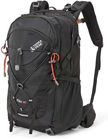 Terra Peak® Sac à dos de randonnée 30L (FLEX 30) moyen pour femme...