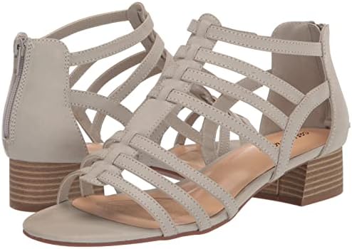Easy Street Women's Cole Heeled Sandal, Grey, 7.5 Wide | Image 6