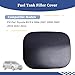 Getfarway Black Car Fuel Tank Door Filler Cover Gas Lid Cap 77350-42070 Compatible with Toyota RAV4 2006 2007 2008 2009 2010 2011 2012
