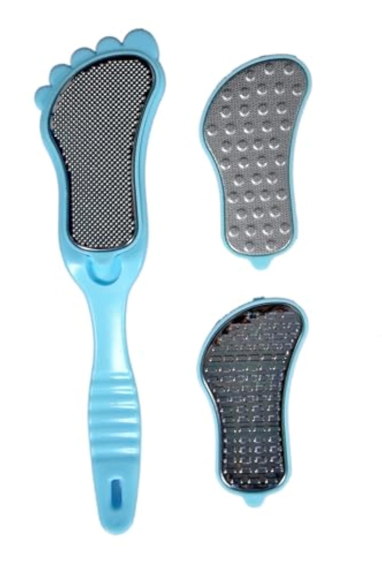 Professional Pedicure Kit, 3 in 1 Stainless Steel Foot Rasp File