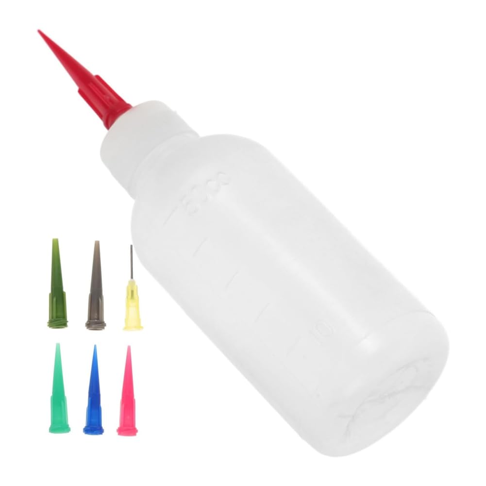Reinscer 1 Set Pottery Squeeze Glaze Bottle Pottery Tools Squeeze Bottle with Tip Small Pottery Glaze for Pottery Glaze