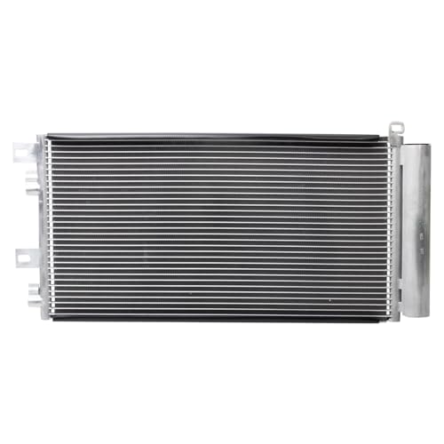 Image of TRQ A /C Condenser and Receiver Drier Assembly Compatible with 02-08 Mini Cooper