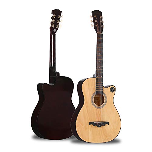 JTRHD Guitare Acoustique Sélection de Tochigi Folk Guitare Acoustique Pratique Débutant Entrée Guitare Instrument pour Adultes et Enfants (Couleur : Natural, Size : 38 inches) - Les Beatles, Paul McCartney, John Lennon, RIngo Starr, George Harrison JTRHD Guitare Acoustique Sélection de Tochigi Folk Guitare Acoustique Pratique Débutant Entrée Guitare Instrument pour Adultes et Enfants (Couleur : Natural, Size : 38 inches)