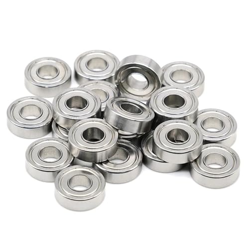 Roulement S697ZZ ABEC-9 en acier inoxydable miniature 7x17x5mm pour micro-mécanisme de haute précision