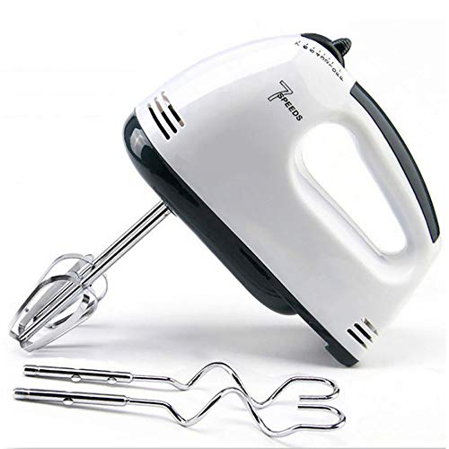 Elektrischer Stabmixer Set Schlagsahne 7 Geschwindigkeiten Einstellbar Stand Knethaken Handheld Egg Beater Backen Kochgeschirr