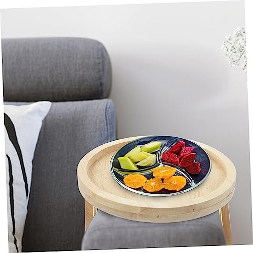 Palet plegable de madera Alipis con clip de brazo para sofá gris 3