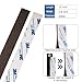 2-Pack Strong Magnetic Tape with 3M Adhesive - Heavy Duty NdFeB Magnetic Strips (12