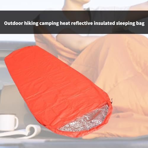 Bolsa de Dormir Térmica Ligera para Emergencias Bivvy Sacks Refugio de Supervivencia Manta Térmica para Dormir miniatura 5