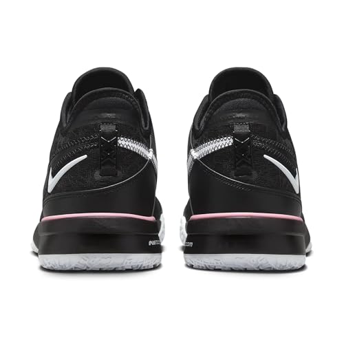 Nike Lebron NXXT Gen Basketball Shoes (DR8784-003,Black/White-MED Soft Pink) Size 12