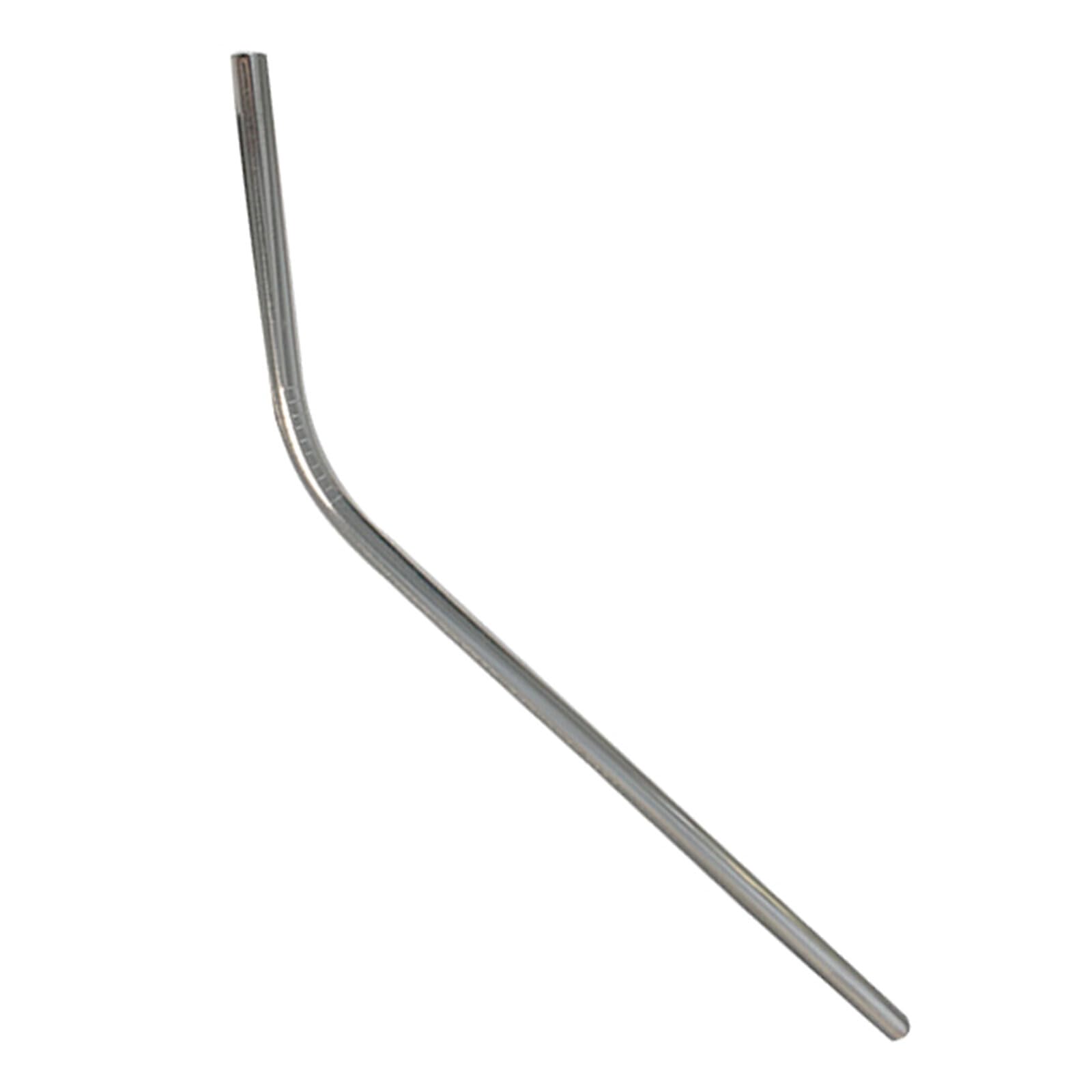 304 Stainless Steel Metal Straws Cafe Restaurant for Smoothie and Hot/Cold Drinks Silver Bend 21.5cm