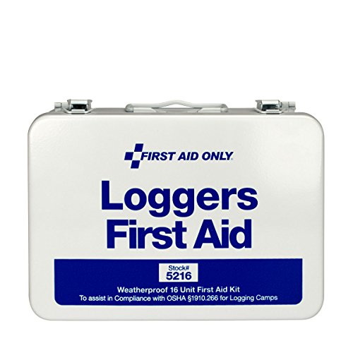 First Aid Only 5216 25-Person Weatherproof Metal Forestry