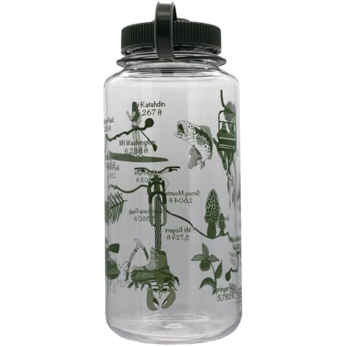 Image of Nalgene 32 oz Wide Mouth Water Bottle | BPA-Free, Durable & Leak Proof,