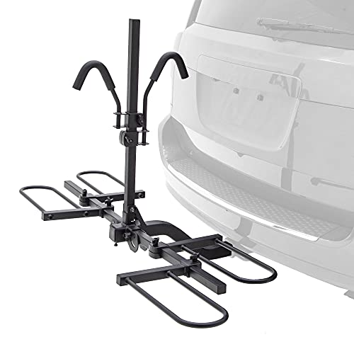 ELEVATE OUTDOOR Hitch-Mounted Bike Rack for E-Bikes and Fat Tire Bikes - 2 Bike