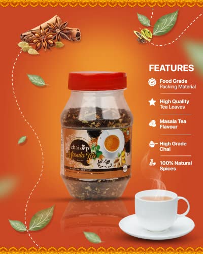 Image of Chaizup Masala Tea|Spice Mix|Desi Chai|Immunity Booster and Antioxidant| Real cardamom, Real cinnamon, Real clove, Real ginger|Strong, Aromatic and rich taste|Refresh and energise| 100 gm