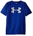 Under Armour Boys' Tech Big Logo T-Shirt, Caspian (422), Youth X-Large