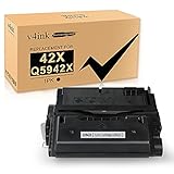 v4ink Compatible Toner Cartridge Replacement for HP 42X Q5942X Q1338A Q5942A to use for HP Laser Jet...