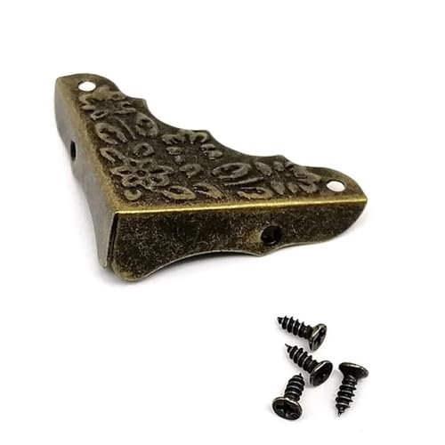 �A���e�B�[�N�^�J���S�[���f���R�[�i�[�v���e�N�^�[12�� - �W���G���[�`�F�X�g�A���C���M�t�g�{�b�N�X�A�ؐ��P�[�X�p�l�W�t�������J�o�[(Type G antique brass)