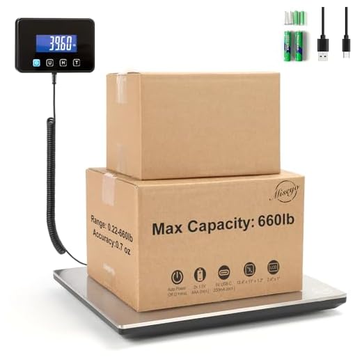 Miseyo Heavy Duty Digital Shipping Scale