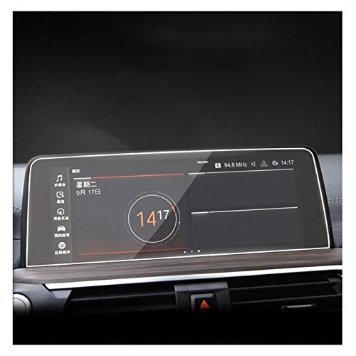 wjyfexble Film Protecteur de Navigation GPS en Verre trempé de Voiture pour BMW X3 X4 G01 G02 2018-2019 hnwyj Cover