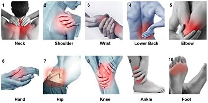 Miniatura 5 de HealthmateForever PM10AB aprobado por la FDA, 10 modos, masajeador eléctrico para aliviar el dolor de espalda, proporciona una experiencia de