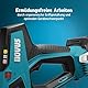 NOVUS TOOLS Akku Tacker J-551 Set mit 9.800 Klammern │ Für Flachdrahtklammern 6-14 mm und Nägel 16 mm │ Kompatibel mit 18V Li-Ion CAS Akku │ Ohne Akku und Ladegerät │ Profi-Tacker für Holz