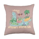 The Land Before Time Little Foot's Adventure Club Throw Pillow