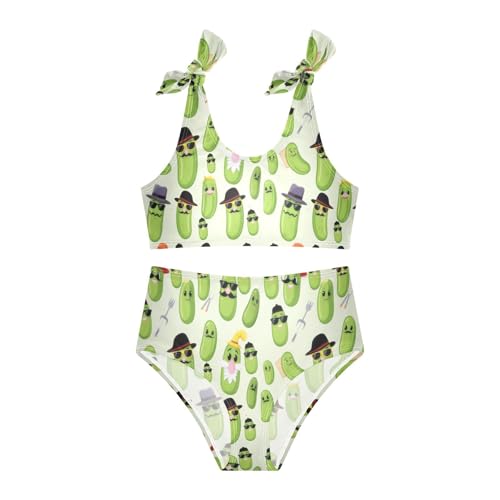 Image of Boccsty Summer Girls Swimsuits Kids Bikini Sets 2 Pcs Bathing Suit for 3T-12T