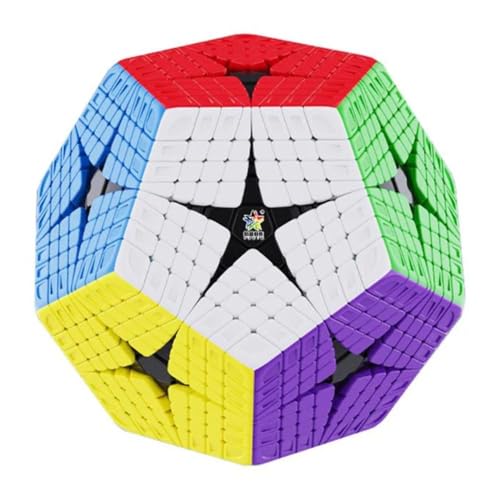 Image of YuXin HuangLong 8x8 Kilominx Speed Cube | World's First 8-Layer Dodecahedron Shape Mod | Professional Stickerless Royal Kilominx, Sculpted Grip & Anti-Pop Design, Expert Level Logic Puzzle